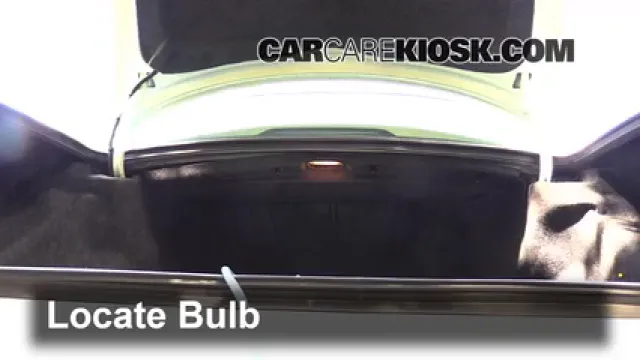 1997 Cadillac DeVille 4.6L V8 Sedan Luces Luz de freno central (reemplazar foco)